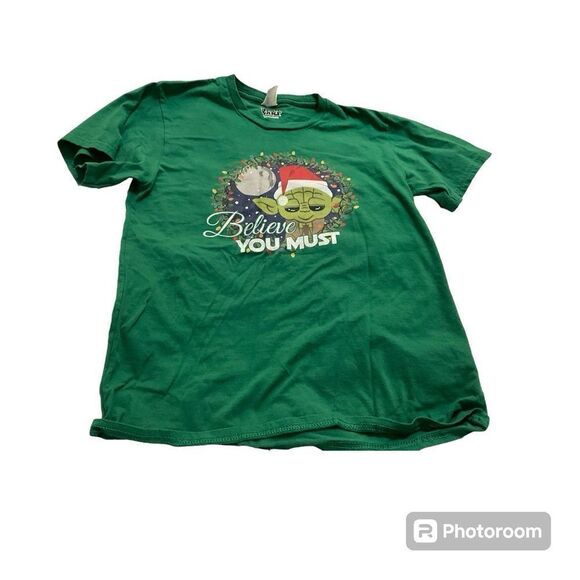 Star Wars Christmas shirt Preloved Large - Picture 1 of 3